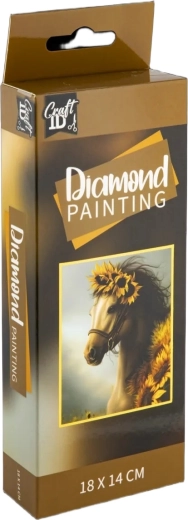 Craft ID Diamond Painting Horse 14 × 18 cm