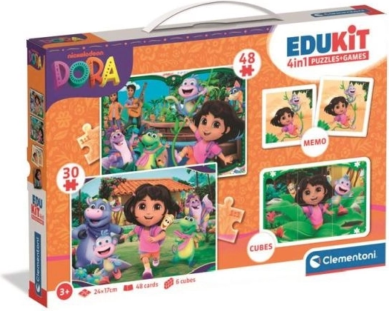Clementoni Edukit 4 viename Dora the Explorer