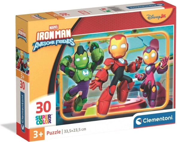 Puzzle 30 pieces MARVEL IRON MAN and friends