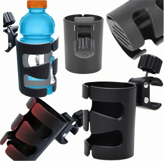 Universal Drink Holder for Strollers, Bicycles, and Scooters