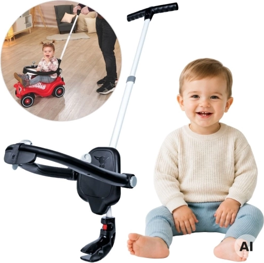 BIG handle with backrest and safety for Bobby Car ride-ons