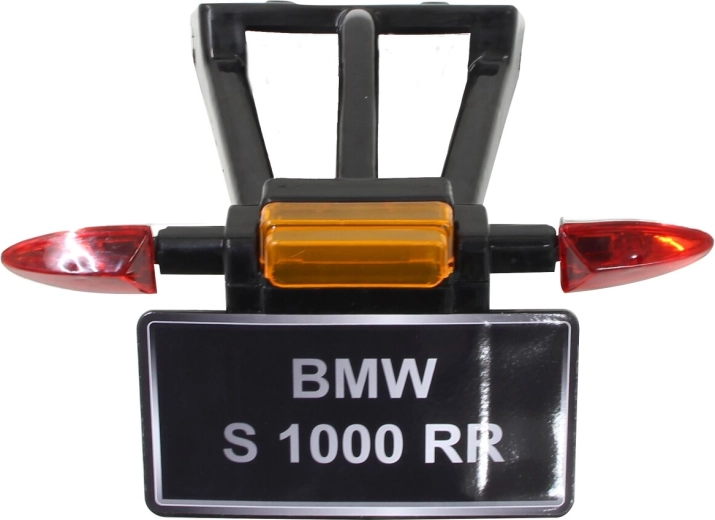 Jamara valstybinio numerio laikiklis su posūkio signalu, skirtas vaikų elektriniam motociklui BMW S1000RR