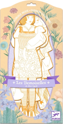Fashion Coloring Book Djeco Scout & Friends