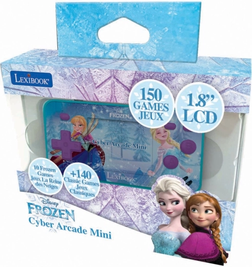 Lexibook „Frozen“ kišeninė žaidimų konsolė su 1,8" LCD ekranu (150 žaidimų)