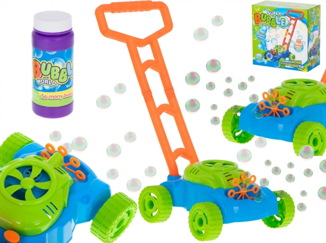 Muilo burbulų generatorius vejapjovės formos