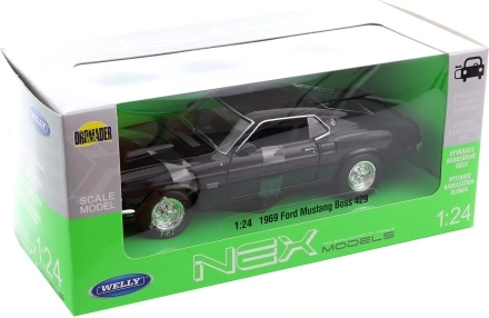 Metal-plastic model FORD MUSTANG BOSS 429 1:24