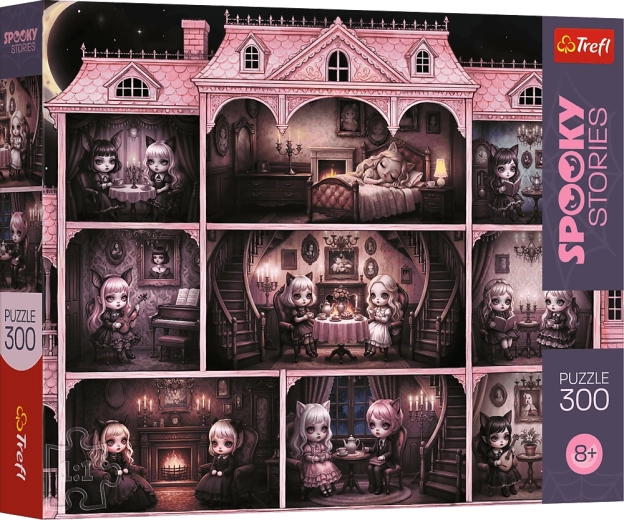 Trefl dėlionė „Spooky stories: Po sutemų“ (300 dalių)