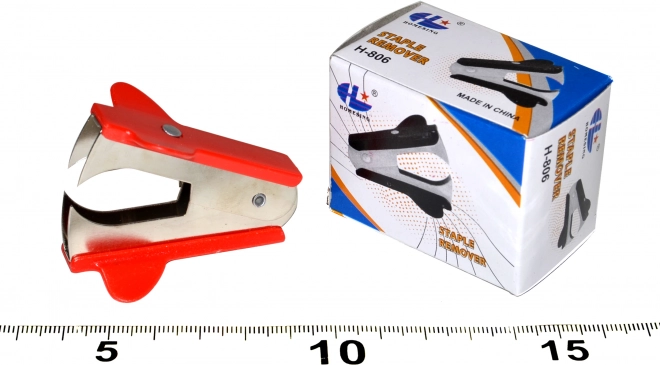 Wiky žnyplinis segtukų išsegiklis, raudonas