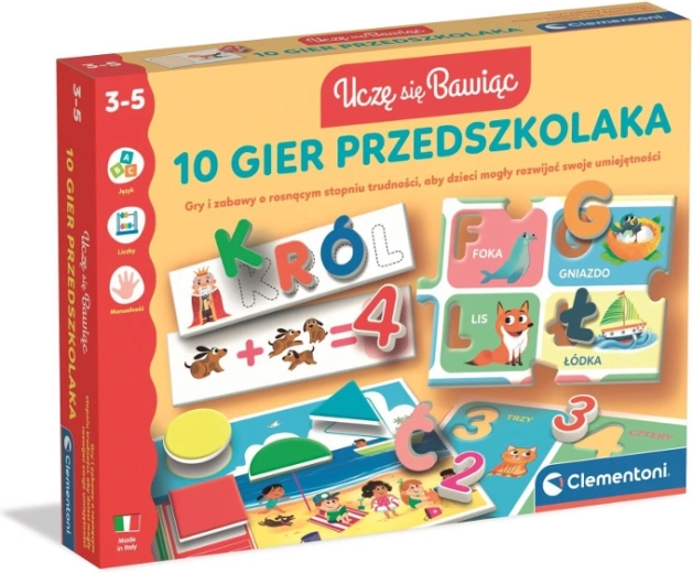 10 žaidimų ikimokyklinukams