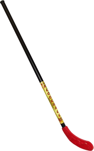 Florbolo lazda Brother Bora, tiesi, raudona, 90 cm – 1 vnt.