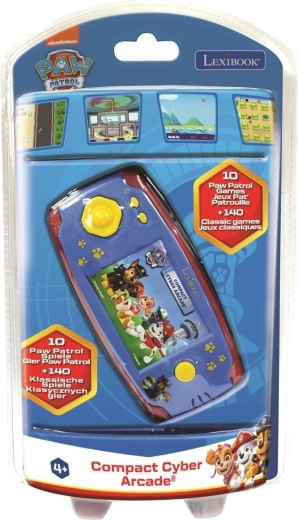 Kišeninė žaidimų konsolė LEXIBOOK Compact Cyber Arcade ŠUNIUKŲ PATRULIS su 75 žaidimais