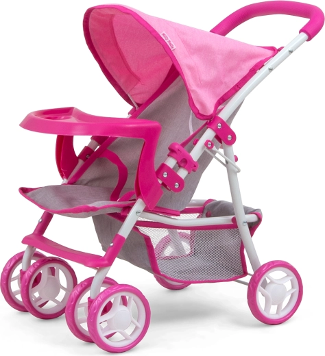 Milly Mally lėlių vežimėlis Kate Prestige Pink