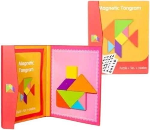Magnetic tangram