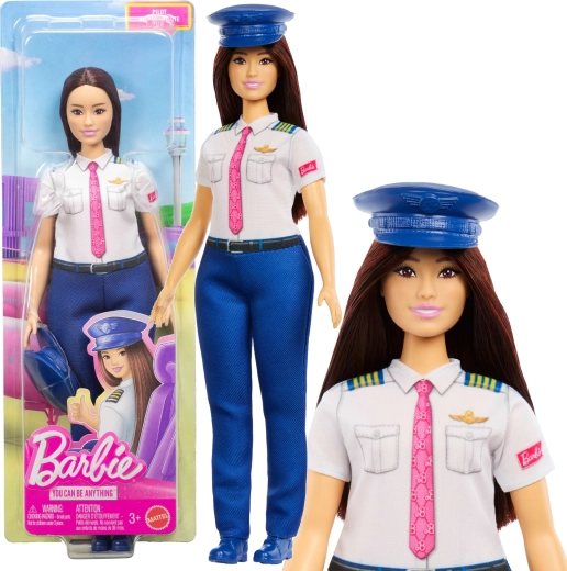 Barbė karjera pilotė lėlė