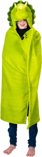 Cozy Noxxiez šilta dinozauro stiliaus gobtuvo antklodė