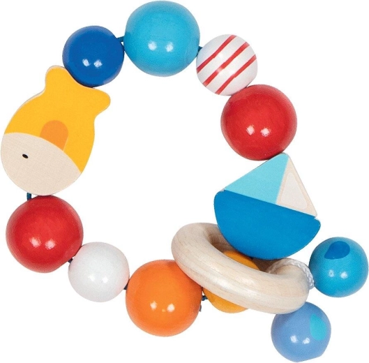 Elastinis sensorinis žiedas laivas ir žuvis – 1 vnt.