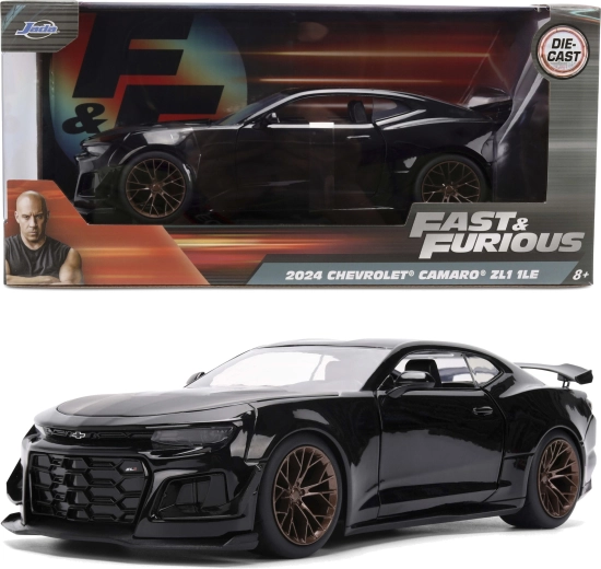 Automobilio modelis 2024 Chevrolet Camaro ZL1 FAST & FURIOUS 19 cm