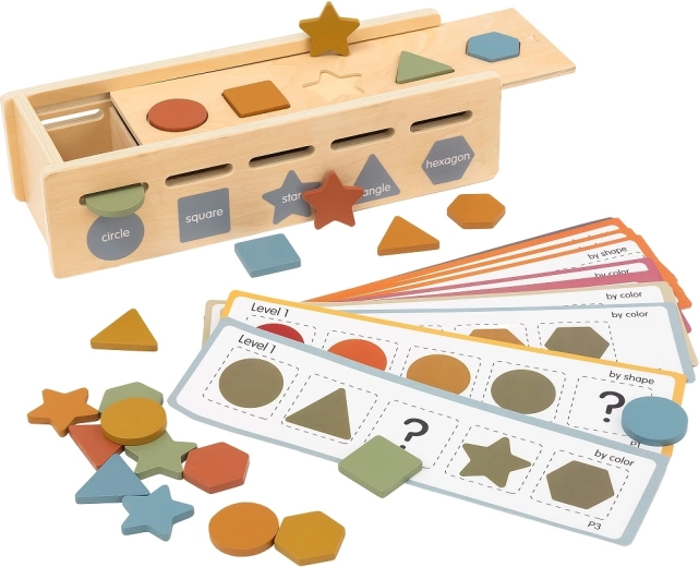 2Kids Toys lavinamoji dėlionė, skirta rūšiuoti formas ir spalvas
