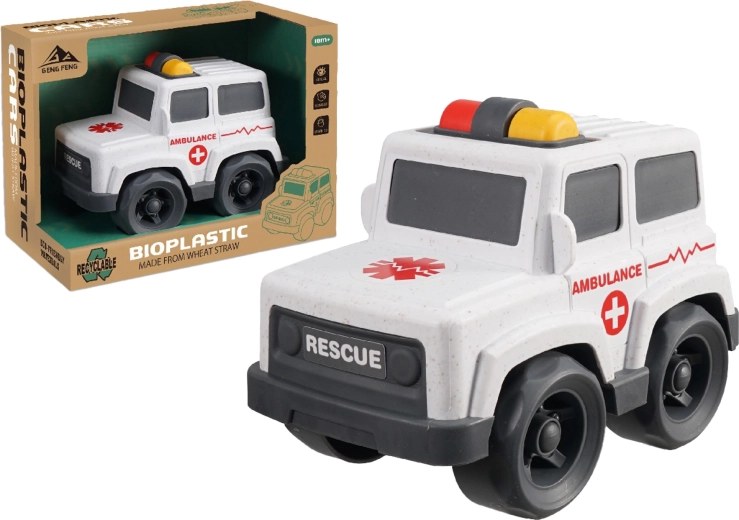 Bioplastic Rescue Car 17 cm