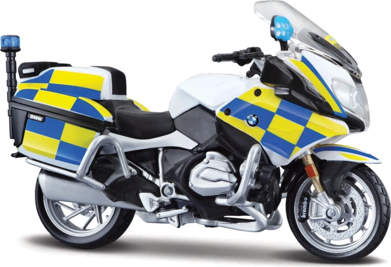 Maisto policijos motociklas BMW R 1200 RT (Didžiosios Britanijos policija) 1:18