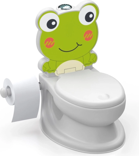 Children's Frog Toilet with Sounds and Light-Up Horn
