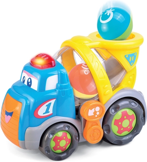 HAP-P-KID linksmasis automobiliukas su kamuoliukais