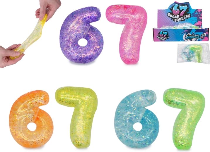 Six Seven Sugar tampomi skaičiai – 2 vnt. rinkinys