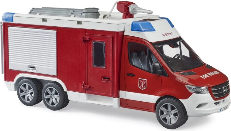 Bruder gaisrinis automobilis MERCEDES-BENZ Sprinter su šviesa ir garsu 1:16