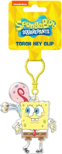 SpongeBob raktų pakabukas su žibintuvėliu