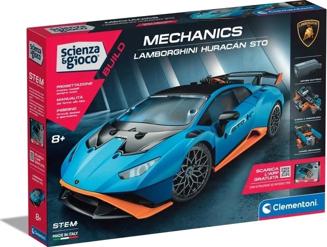 Clementoni Science & Play mechaninė laboratorija Lamborghini Huracán STO
