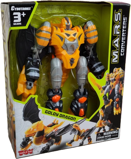 Transformuojamas robotas M.A.R.S Converters Goldy Dragon