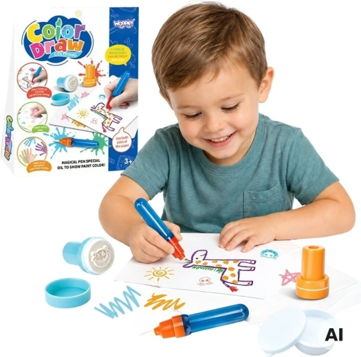Woopie Magic Painting and Stamping Set