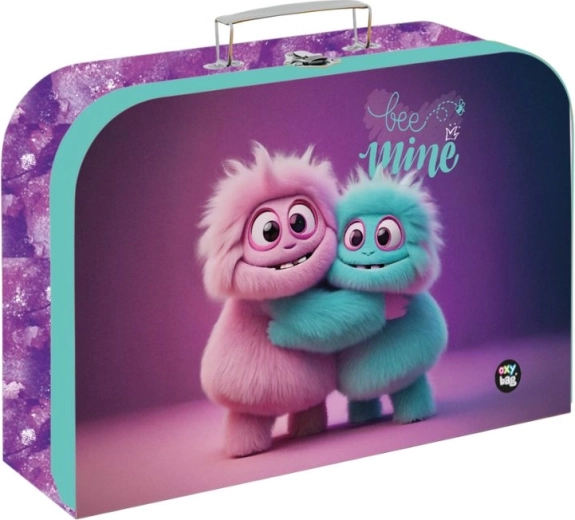 Vaikiškas laminuotas lagaminėlis Monster 34 cm