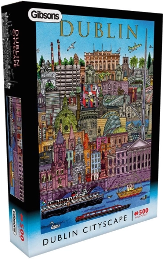 Gibsons Dublin View puzzle, 500 pieces