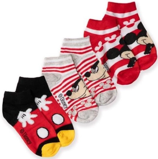 Žemų kojinių rinkinys „Mickey Mouse“ – 3 poros