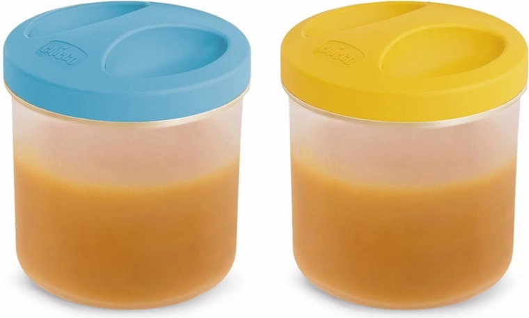 Chicco food storage containers - 2 pcs