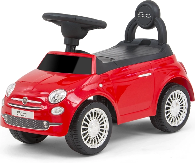 Milly Mally Fiat 500 Red Ride-On Car for Children