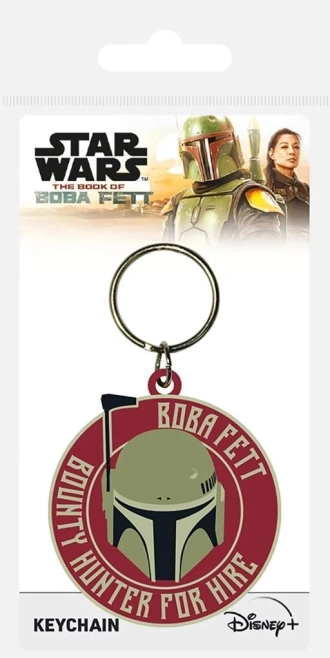 Guminis raktų pakabukas Star Wars Boba Fett