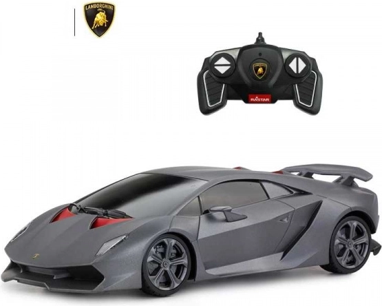 RC automodelis Lamborghini Sesto Elemento 1:18 su priekiniais žibintais