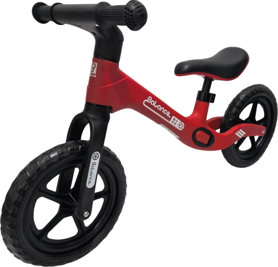 Balansinis dviratukas vaikams Balance Bike raudonai-juodas