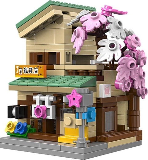 CaDA Mini Kitty's Grocery Store 1:65 Building Set