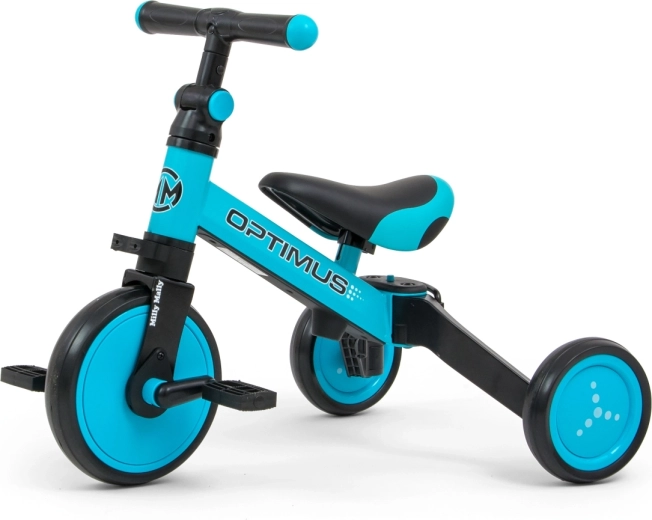 Milly Mally Optimus 3-in-1 Children's Bike, Blue