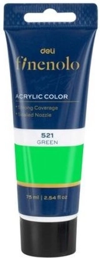 Šviesiai žalia akrilinė spalva 75 ml
