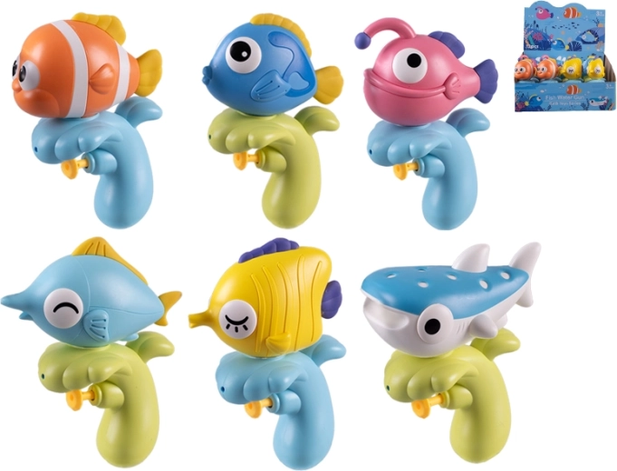 Žuvies formos vandens pistoletas 15 cm