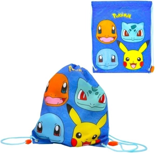 Pokémon lunch bag with drawstring