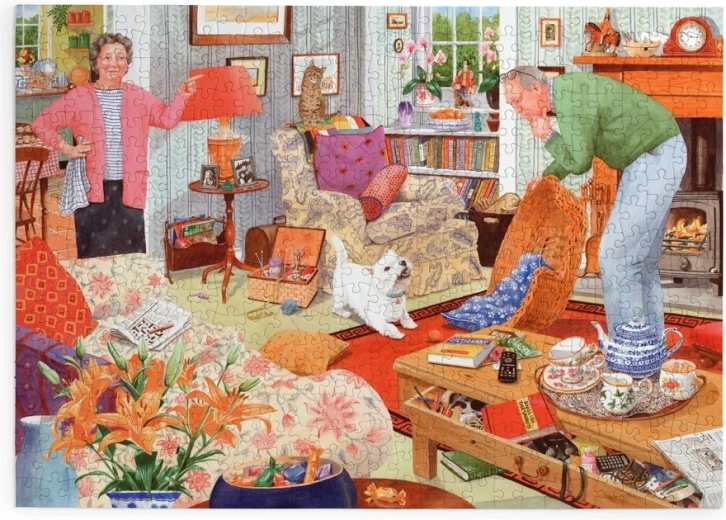 House of Puzzles Where Are My Glasses? jigsaw puzzle with 500 large pieces