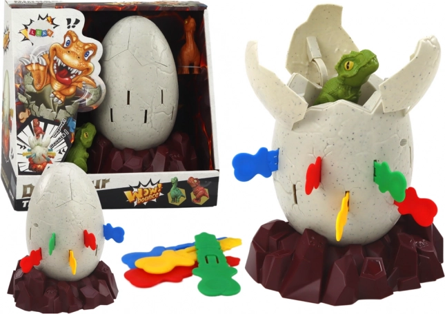 Dinozaurų žaidimas šokinėjantis kiaušinis