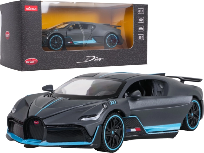 RASTAR Bugatti Divo Metal Model 1:32 Scale, Grey