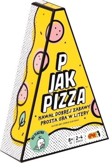 P as PIZZA card word game
