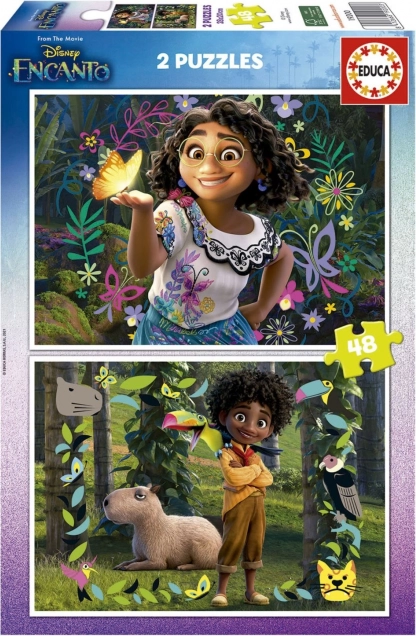 Encanto dėlionė 2x48 detalių